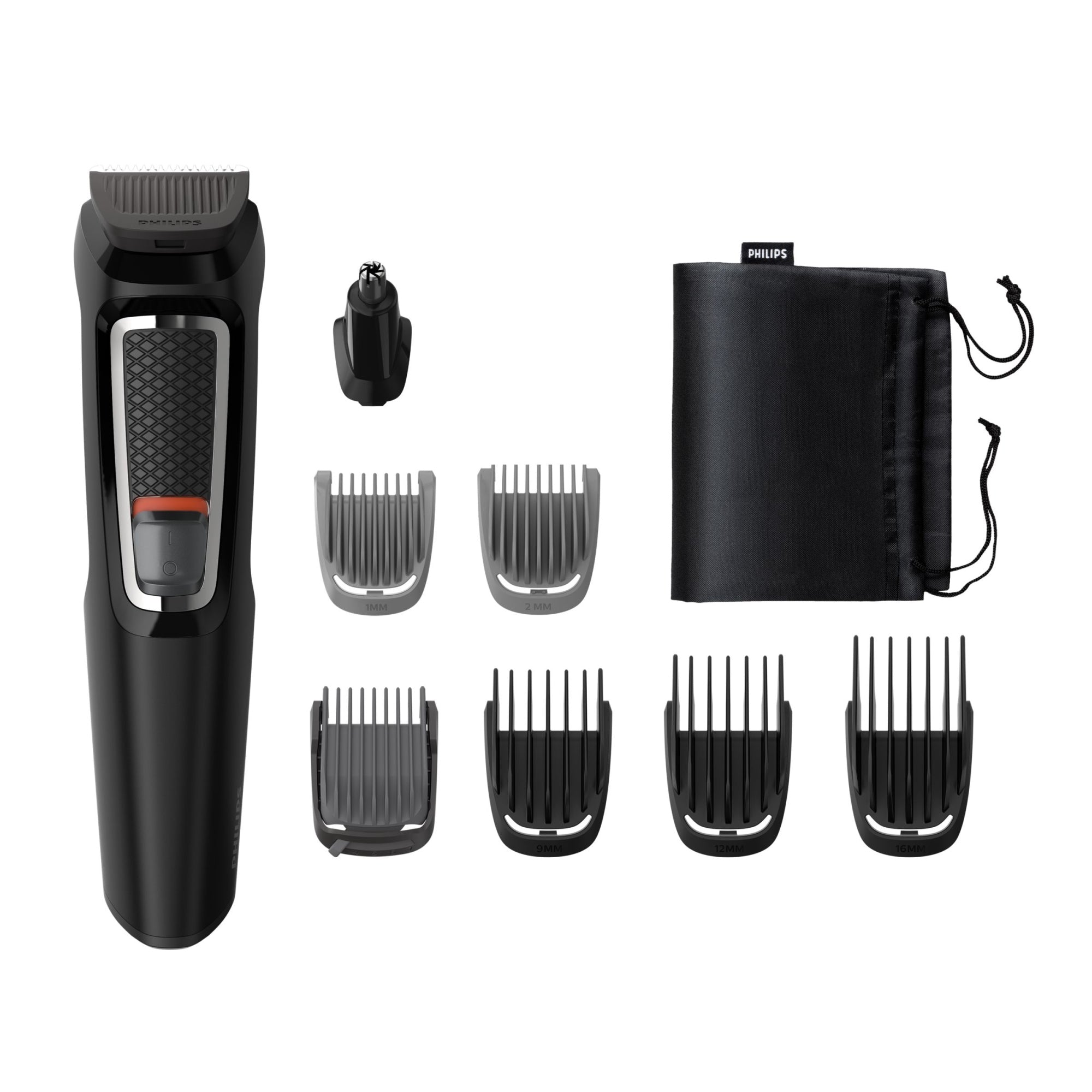 MULTIGROOM Series 3000 Cara y cabello 8 en 1 con 8 herramientas