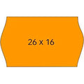 PACK 6 ROLLOS 1000 ETIQ APLI 26X16 FLUO REM.101719
