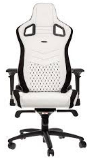 Epic Asiento acolchado Negro, Blanco