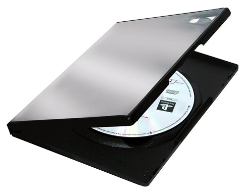 83357 funda para discos ópticos Funda de DVD 1 discos Negro