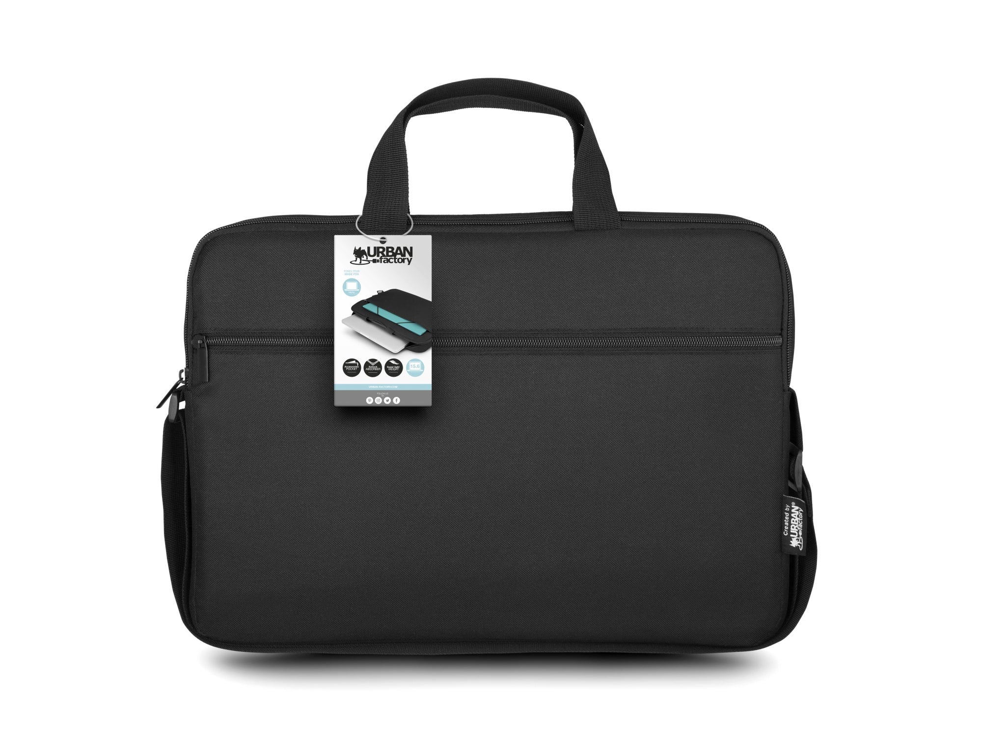 Nylee 43,9 cm (17.3") Maletín Negro