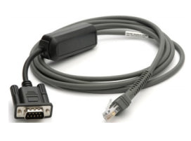 CBA-R10-S07ZBR cable de serie Negro 2,13 m DB9 RJ-45