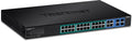 TPE-5028WS switch Gestionado Gigabit Ethernet (10/100/1000) Energía sobre Ethernet (PoE) 1U Negro