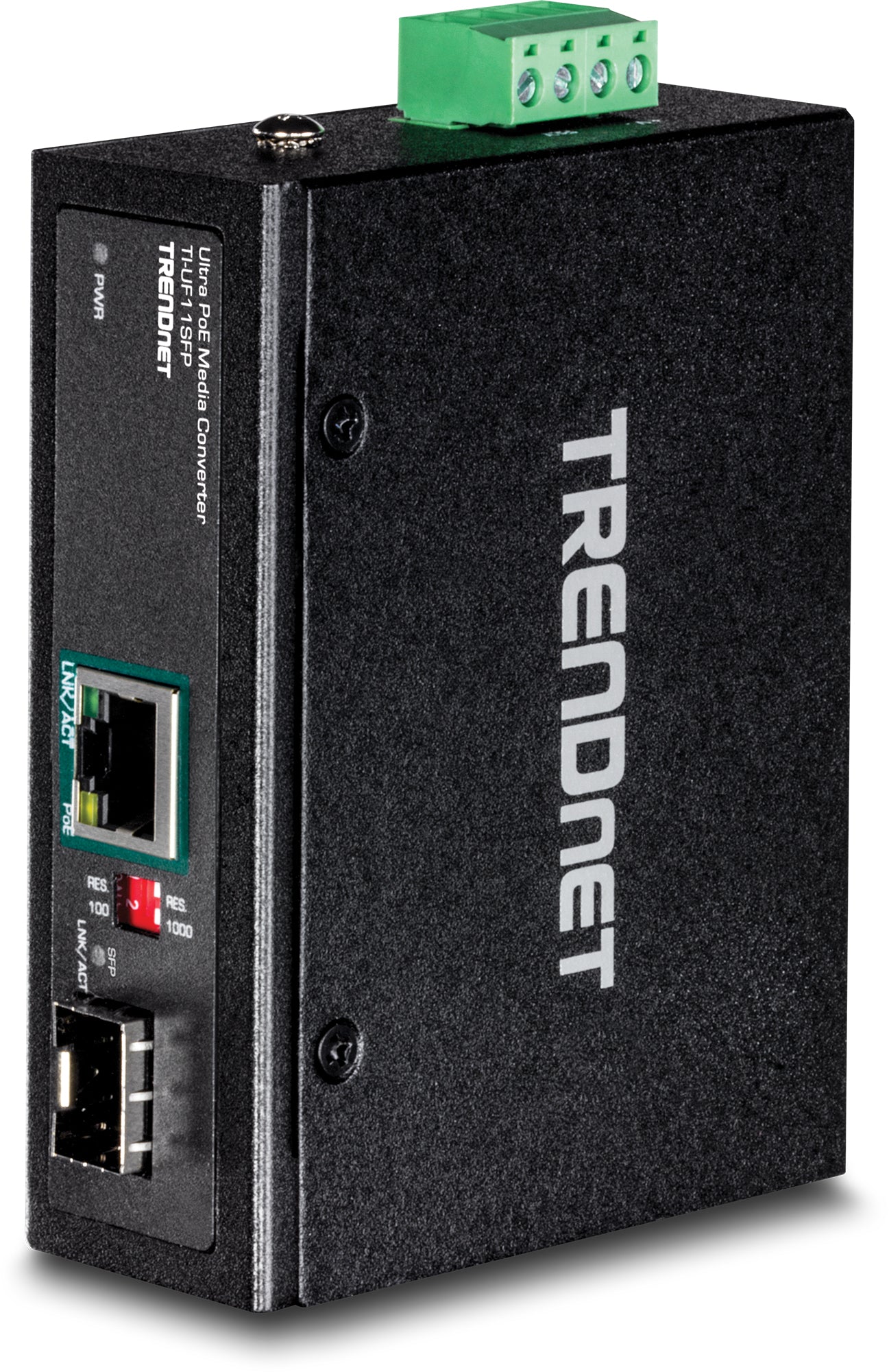 TI-UF11SFP convertidor de medio Interno 1000 Mbit/s Negro