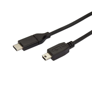 Cable de 2m USB-C a Mini USB-B - Cable Adaptador USB Tipo C a USB Mini B