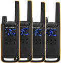Talkabout T82 Extreme Quad Pack two-way radios 16 canales Negro, Naranja