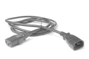 CABLE SALIDA IEC C14/C13 1.8m 10A
