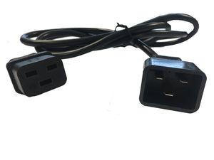 CABLE SALIDA IEC ALIMEN C20/C19 1.8m 16A