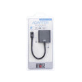 MIHDMIVGA adaptador de cable de vídeo VGA (D-Sub) HDMI tipo D (Micro) Negro