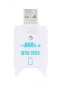 READERSD3 lector de tarjeta USB 3.2 Gen 1 (3.1 Gen 1) Interno Blanco