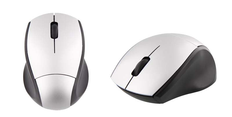 MM240GR ratón Ambidextro RF inalámbrico Óptico 1000 DPI