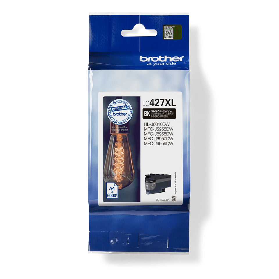LC-427XLBK cartucho de tinta 1 pieza(s) Original Alto rendimiento (XL) Negro