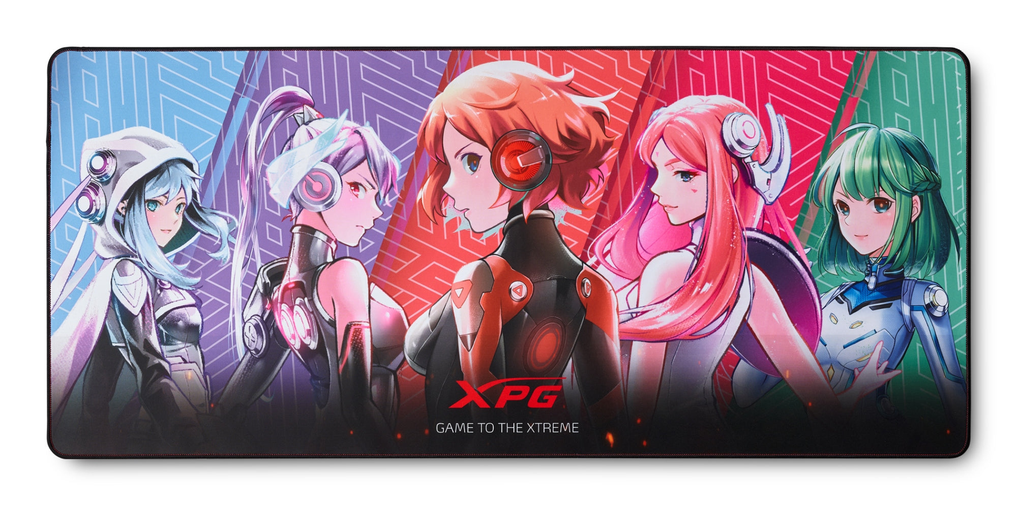 Frontline XL Saga Series Alfombrilla de ratón para juegos Multicolor
