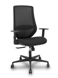 Silla Mardos sincro malla negra bali negro brazo regulable
