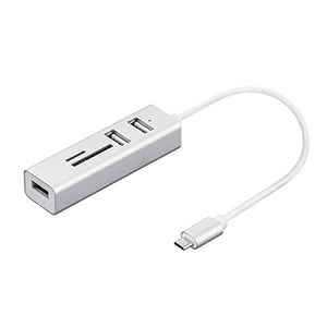 NX090301141 base para portátil y replicador de puertos USB 3.2 Gen 1 (3.1 Gen 1) Type-C Plata
