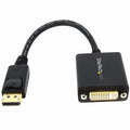 Adaptador de Vídeo DisplayPort a DVI - Conversor de Vídeo Displayport a DVI de 1080p - DVI-D - Cable Convertidor Tipo Dongle DP 1.2 a DVI - con Conector DisplayPort con Pestillos