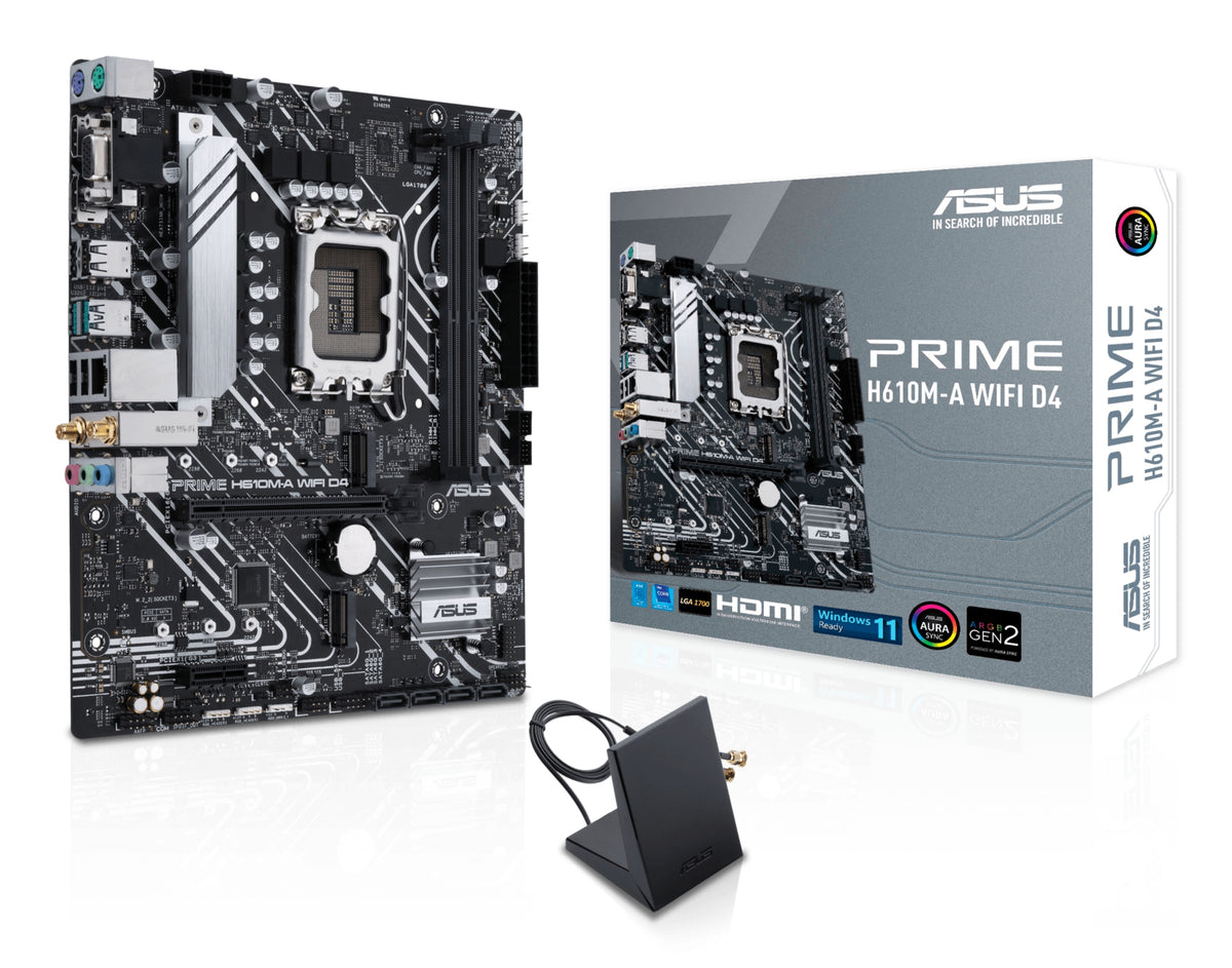 PRIME H610M-A WIFI D4 Intel H610 LGA 1700 micro ATX