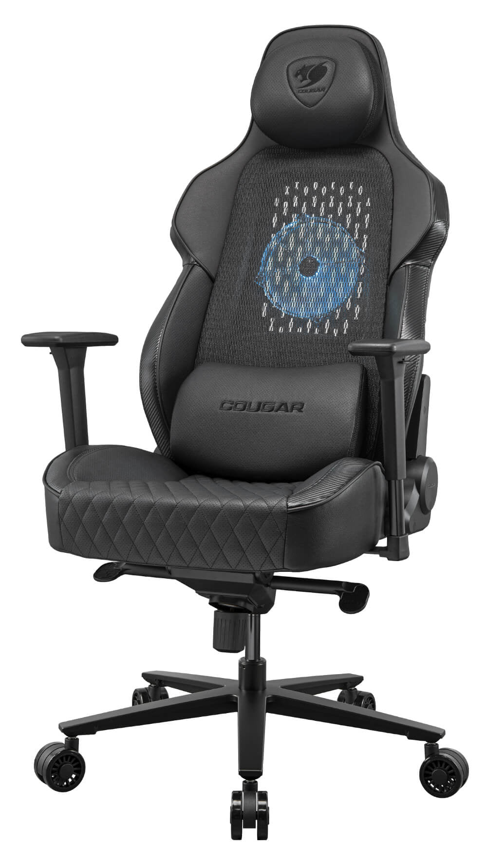 CGR-ARP-BLB Silla para videojuegos universal Asiento acolchado Negro, Naranja