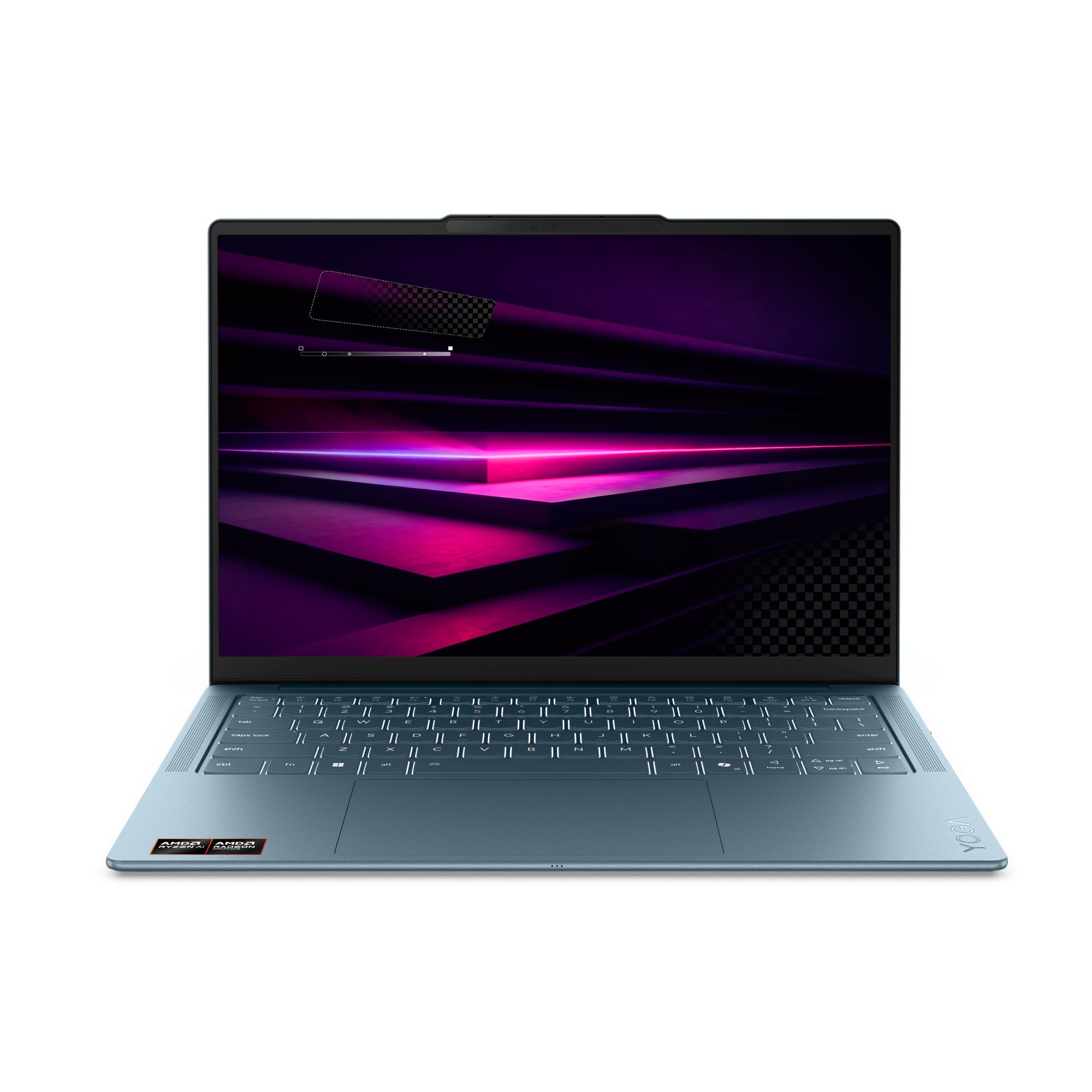 Yoga Slim 7 14AGP11 Copilot+ PC AMD Ryzen AI 7 445 Portátil 35,6 cm (14") WUXGA 32 GB LPDDR5x-SDRAM 1 TB SSD Wi-Fi 7 (802.11be) Windows 11 Home Español Verde azulado