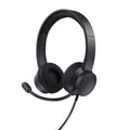 HS-260 Auriculares Alámbrico Banda para cuello Oficina/Centro de llamadas USB tipo A Negro