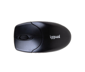 Ratón inalámbrico WOM-BASIC2-1000DPI negro