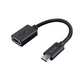 20967 cable USB 0,09 m USB C USB A Negro