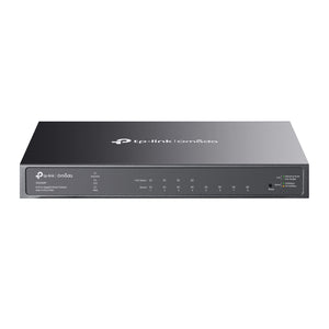 Omada TL-SG2008P Gestionado L2/L2+ Gigabit Ethernet (10/100/1000) Energía sobre Ethernet (PoE) Negro