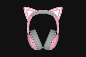 Kraken Kitty V2 BT Auriculares Inalámbrico Diadema Juego Bluetooth Rosa