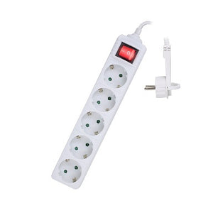 EW3955 base múltiple 1,5 m 5 salidas AC Interior Blanco