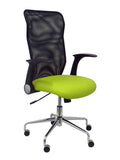Silla Minaya similpiel pistacho