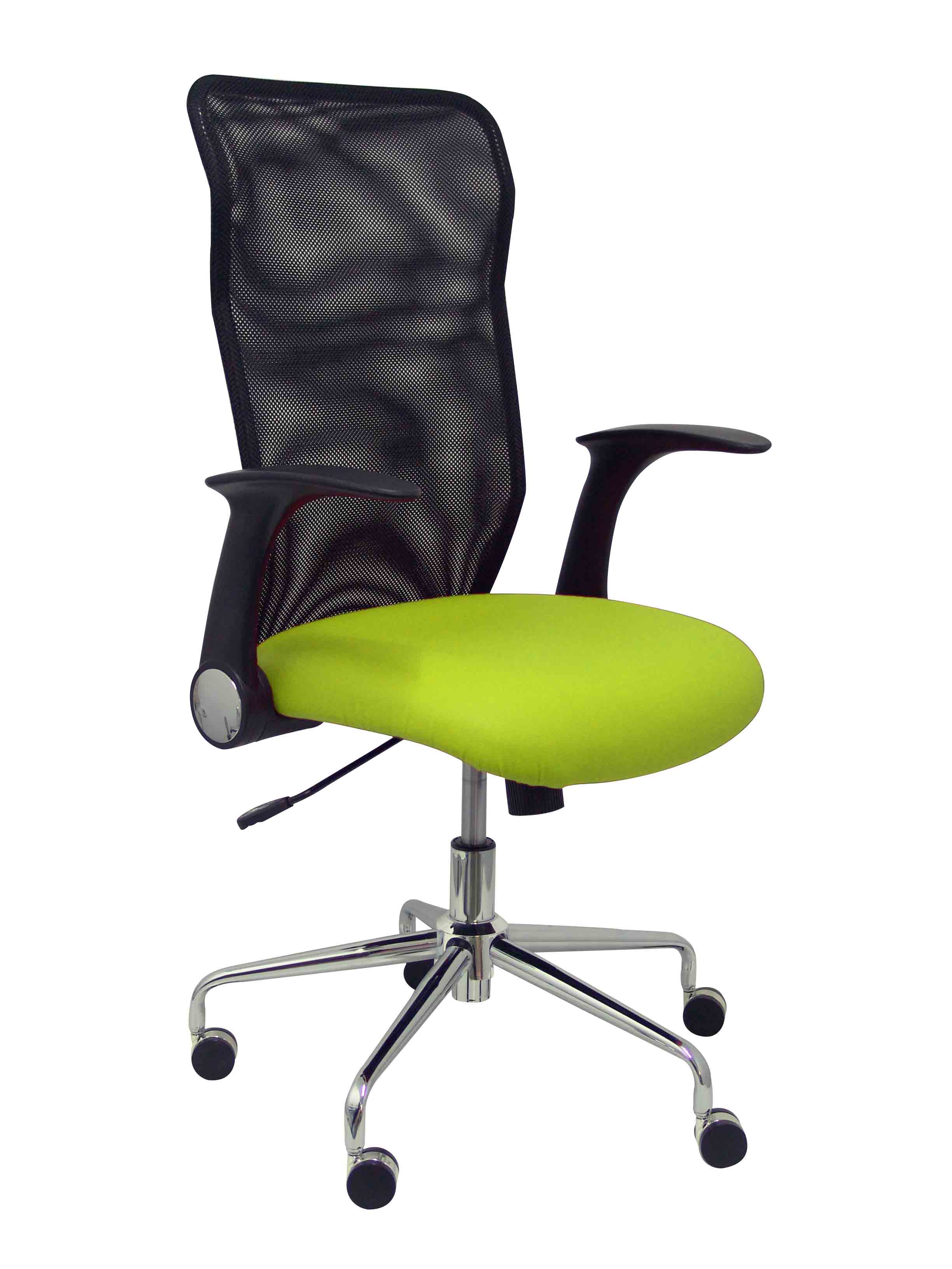 Silla Minaya similpiel pistacho