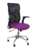 Silla Minaya similpiel morado
