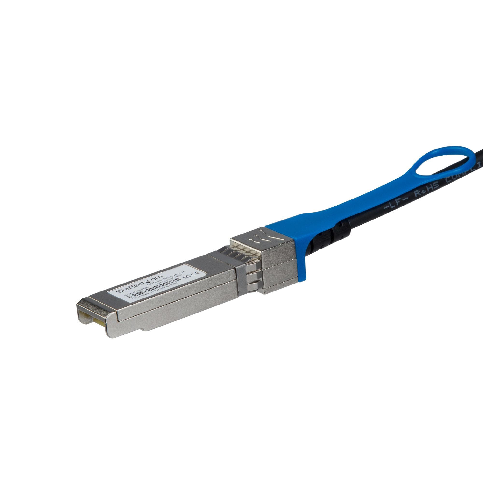 Cable de 7m Twinax Direct Attach QSFP+ a QSFP+ - 10G Compatible con MSA sin Codificar - DAC de Cobre de 10 GbE - Módulo Transceptor Pasivo de Bajo Poder de 10 Gbps