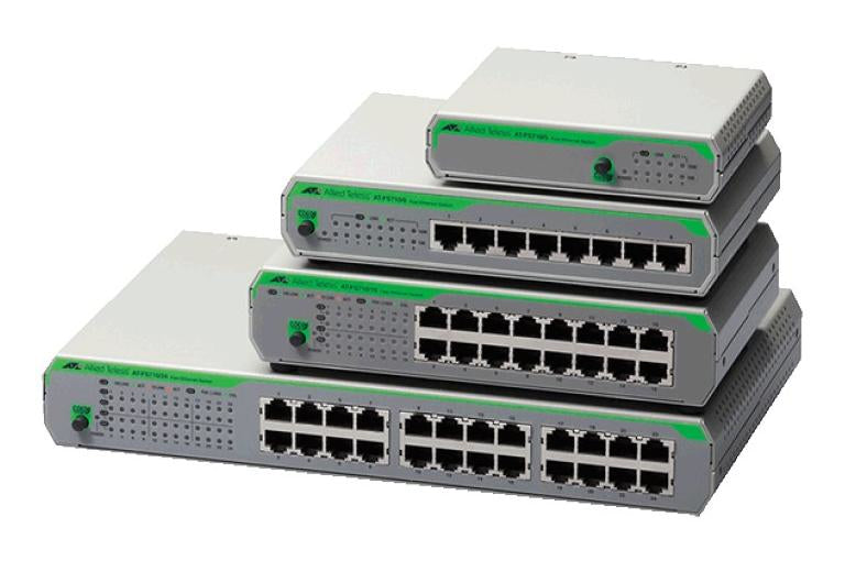 AT-FS710/8-50 No administrado Fast Ethernet (10/100) Gris
