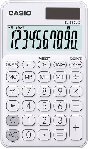 SL-310UC-WE calculadora Bolsillo Calculadora básica Blanco