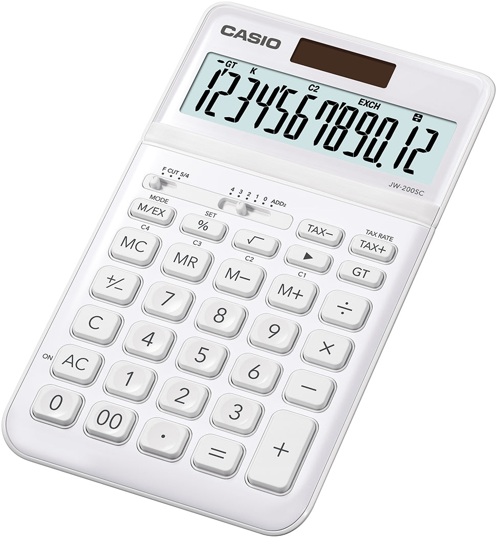 JW-200SC calculadora Escritorio Calculadora básica Blanco