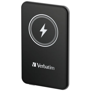 Charge 'n' Go Polímero de litio 5000 mAh Cargador inalámbrico Negro