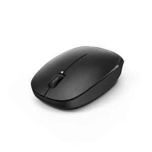 Ratón MW-110 Negro (Ratón óptico inalámbrico y compacto con nano receptor, para diestros y zurdos), color negro.