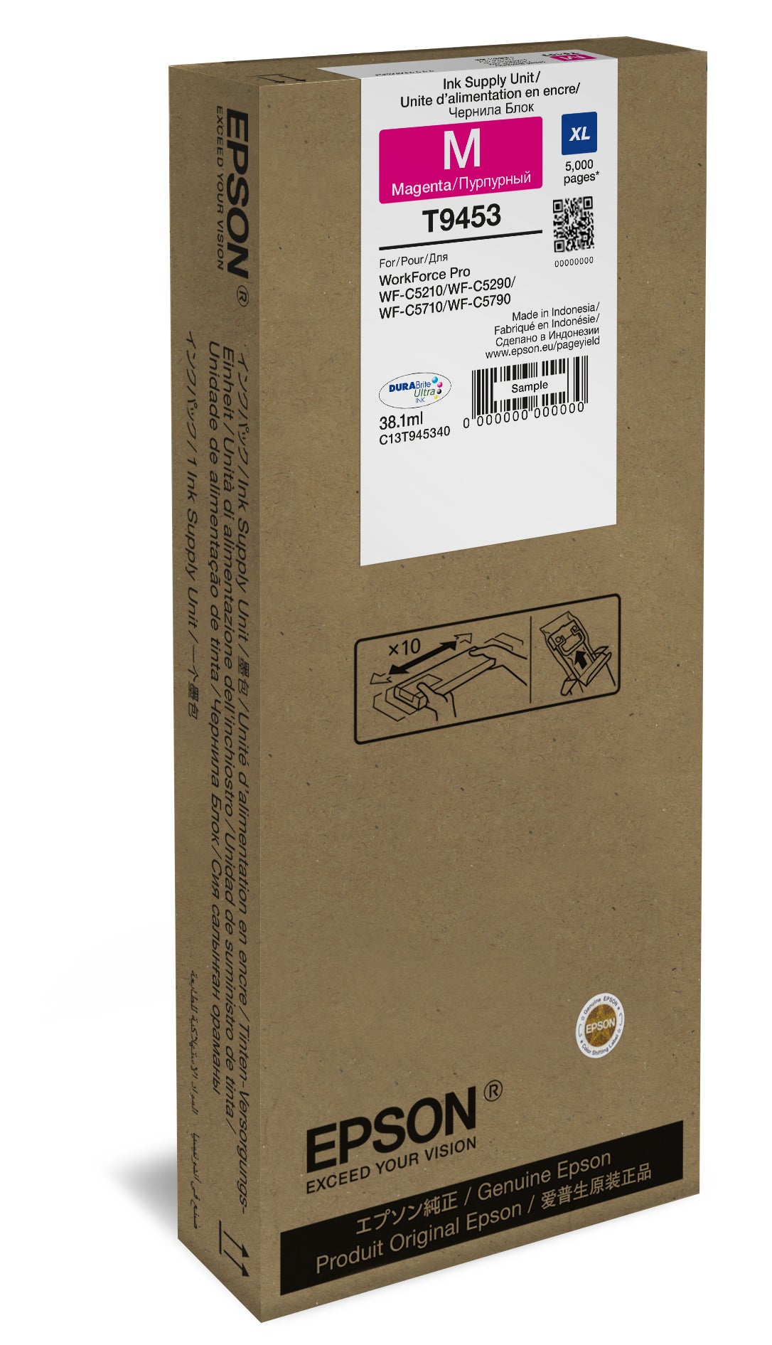WF-C5xxx Series Ink Cartridge XL Magenta