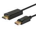 CL-56 adaptador de cable de vídeo 1,5 m DisplayPort HDMI tipo A (Estándar) Negro