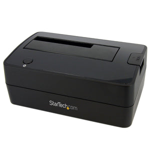 Docking Station USB 3.0 (5Gbps) a SATA de 1 Bahía para Disco Duro - Base USB 3.0 (5Gbps) para Discos Duros SSD de 2,5/3,5 SATA I/II/III - de Carga Superior