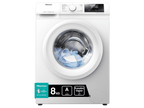 LAVADORA HISENSE WFQP801419VM 8KG 1400RPM FUNCION VAPOR CLASE A DISPLAY DIGITAL