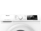 LAVADORA HISENSE WFQP801419VM 8KG 1400RPM FUNCION VAPOR CLASE A DISPLAY DIGITAL