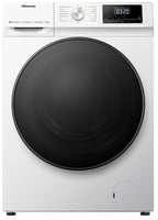LAVADORA SECADORA HISENSE WDQA9014EVJMW 9-6KG 1400RPM FUNCION VAPOR STEAM DISPLAY DIGITAL CLASE D/A