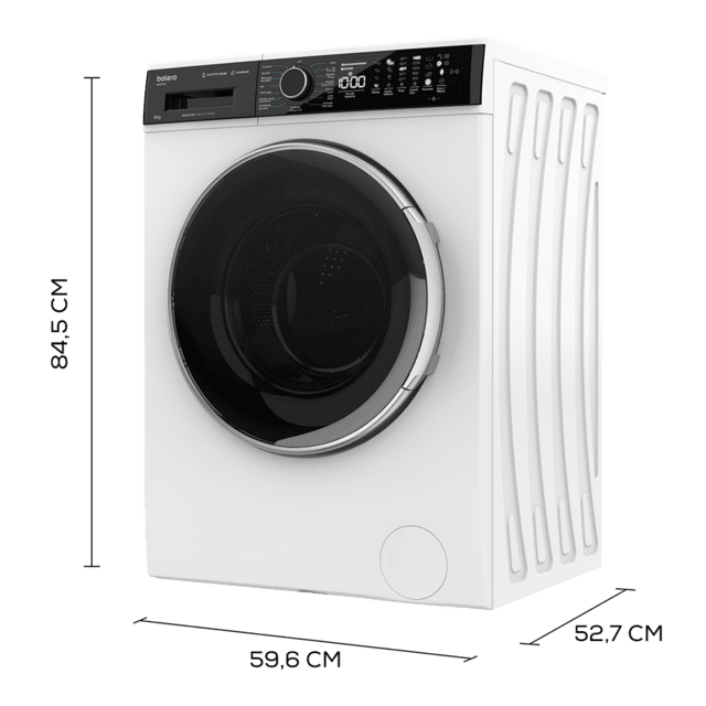 Lavadora 8 Kg Cecotec Bolero DressCode 1500 Autodosis
