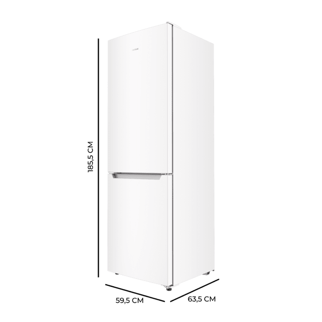 Frigorífico Combi Cecotec Bolero CoolMarket Combi 322 White E