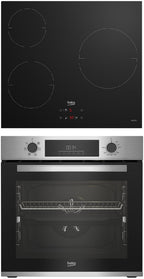 CONJUNTO BEKO BBSE12340XD HORNO MULTIFUNCION Y PLACA 3 ZONAS INDUCCION