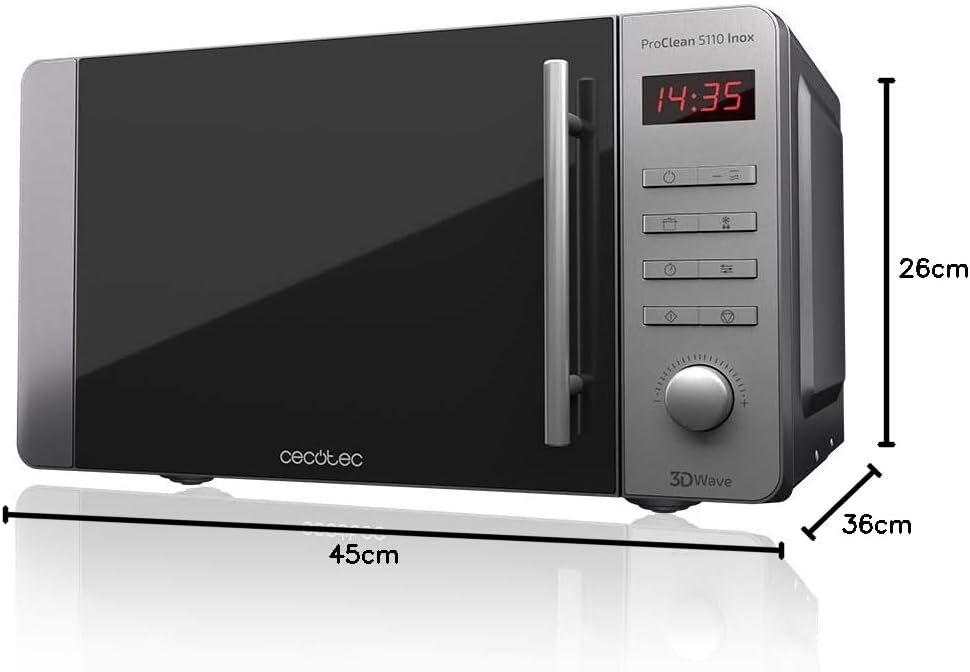 Microondas Cecotec ProClean 5110 Inox