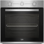 HORNO BEKO BBIC12100XD ESTATICO INOX 3 MANDOS 4 FUNCIONES 74 LITROS 59,5 X 59,4 X 56,7 A