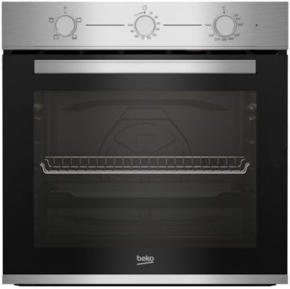 HORNO BEKO BBIC12100XD ESTATICO INOX 3 MANDOS 4 FUNCIONES 74 LITROS 59,5 X 59,4 X 56,7 A